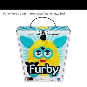 Hasbro Furby Cool Yellow Interactive Furby - Interactive Pet Toy NEW